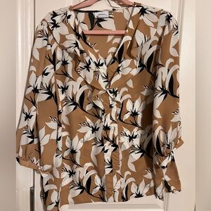 Liz Claiborne blouse 3/4 sleeve